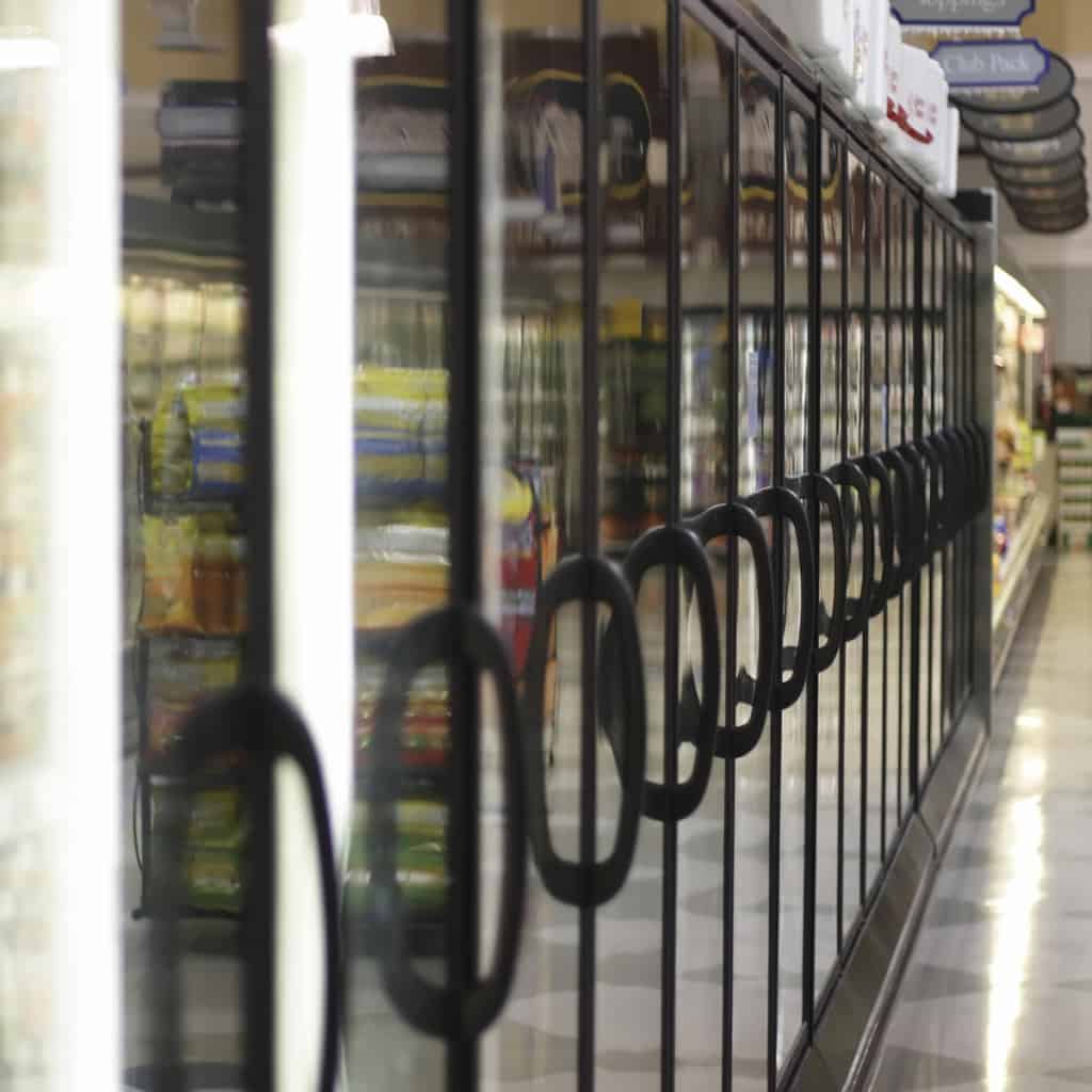 Scratch Resistant Freezer Doors