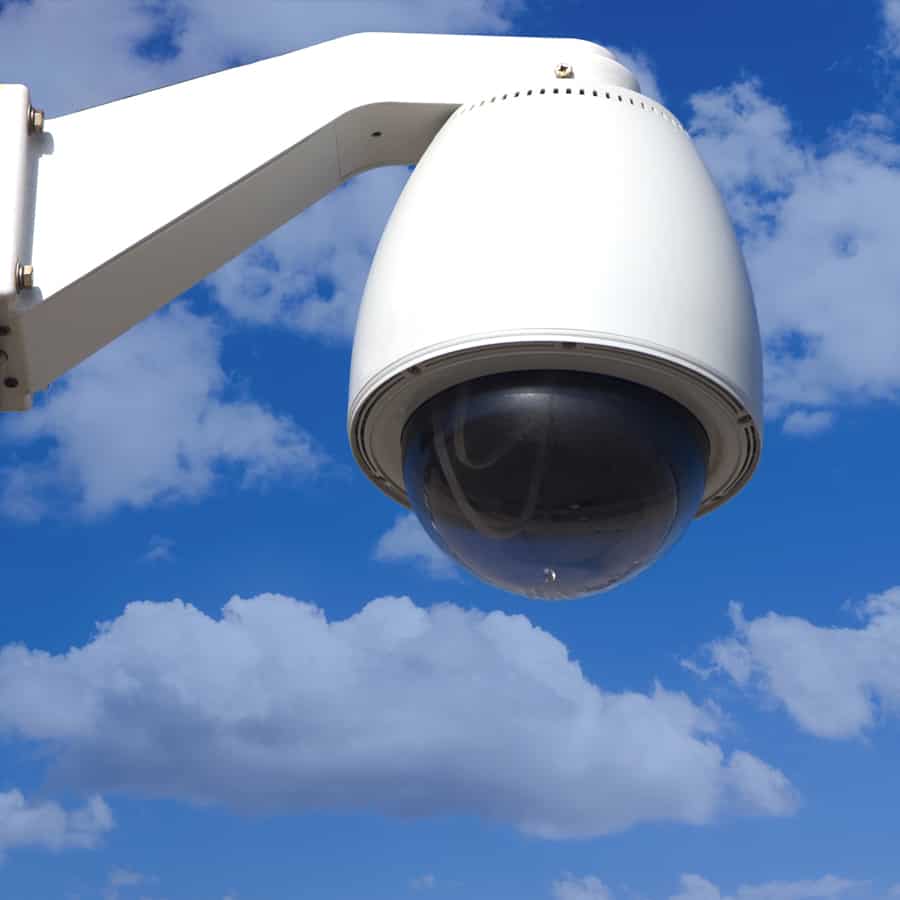 weatherable security camera coating